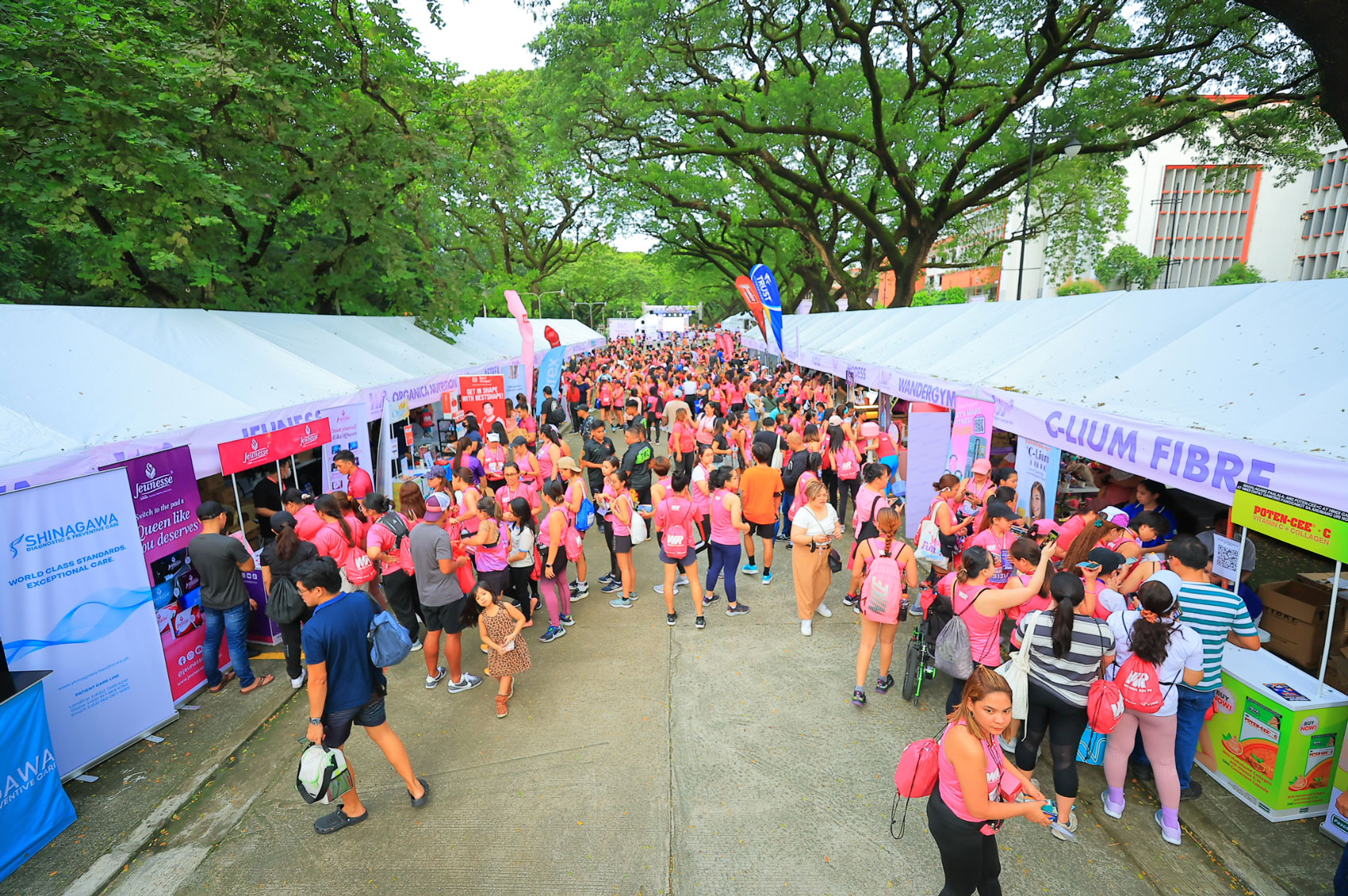 Women's Run PH Activity Area