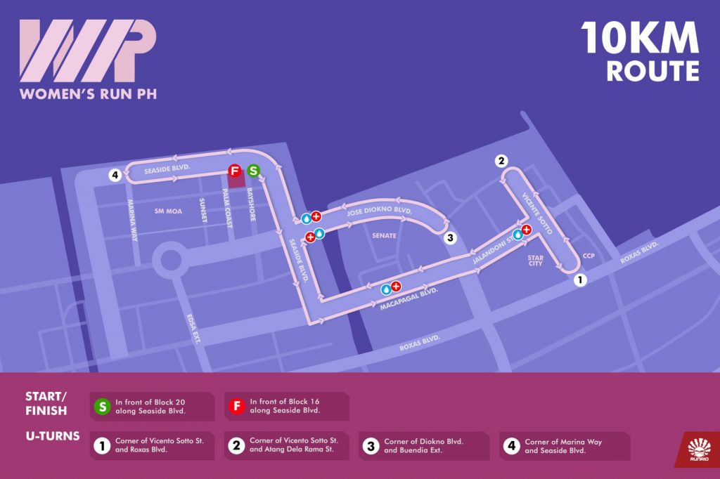 Women's Run PH 10KM ROUTE